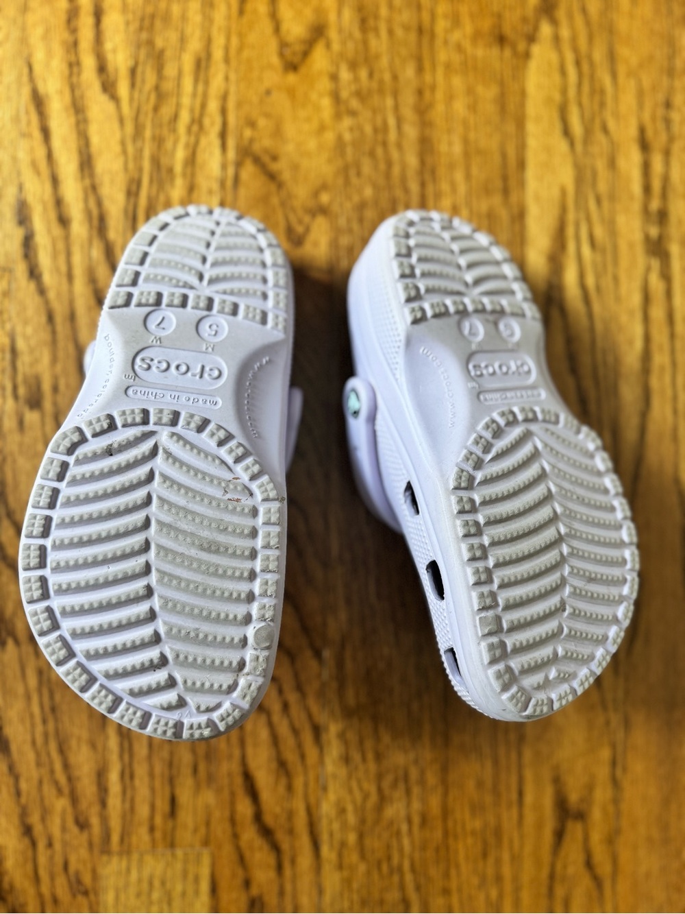 Barely Worn! CROCS Clogs with Gem Jibbitz - Picture 2 of 3
